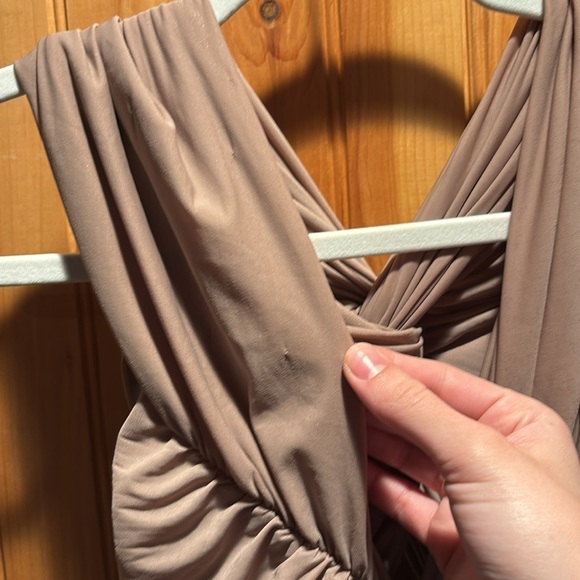 ROBNY KOBO nasha ruched cut out maxi dress - Picture 7 of 10